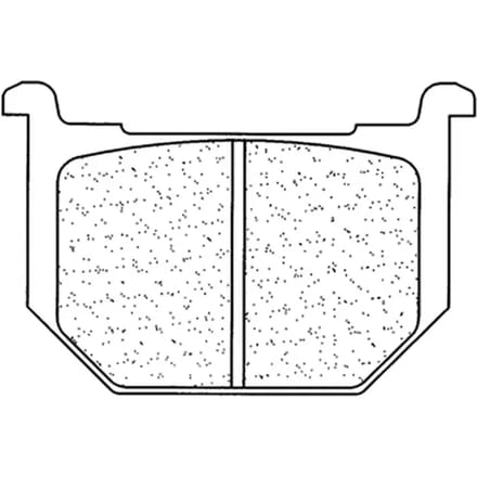 Wegremblok van gesinterd metaal CL Brakes 2694S4