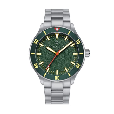 Nautis Deacon NAUN101-2 Heren Horloge 43mm 20 ATM