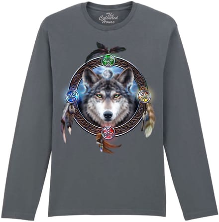 Wolf Guide The Coloured House Longsleeve T-shirt L
