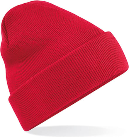 Beechfield 'Original Cuffed Beanie' Classic Red