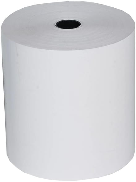 Exacompta 30x Kassarollen 80x72mm - 76m - 1 laag thermisch papier 48g/m2 - Wit - 40808E