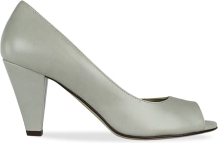 Noë Shoes Nicolina Peeptoe Light Grey