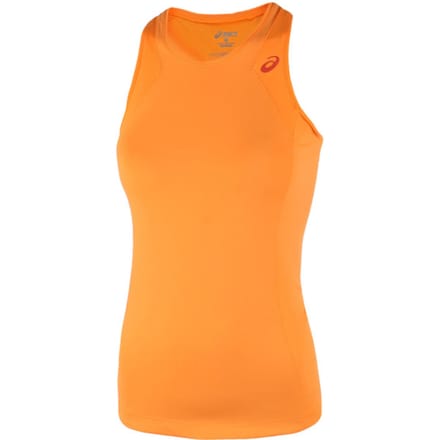 Asics Motion Dry Athlete Tennis Top Dames Oranje