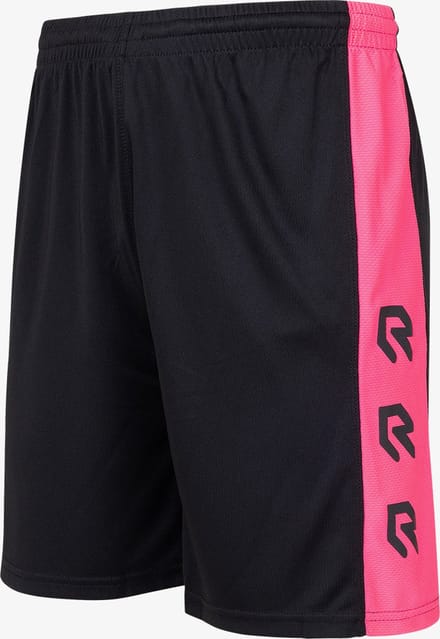 Robey Performance Short Kinderen - Fluo Roze / Zwart | Maat: 140