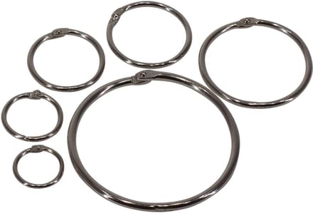 Bronyl gebroken ringen diameter 32 mm | doos van 100 stuks