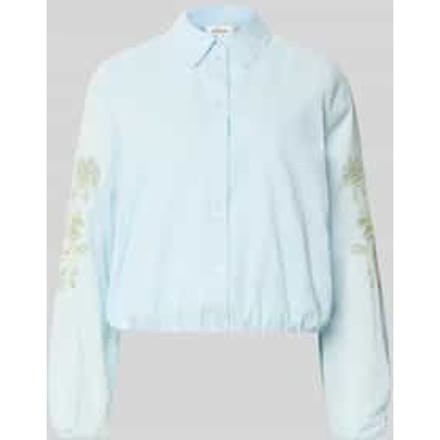 s.Oliver  Blouses Blue Taglia: 40 | Maglie a manica lunga Outlet | Donna | Blu