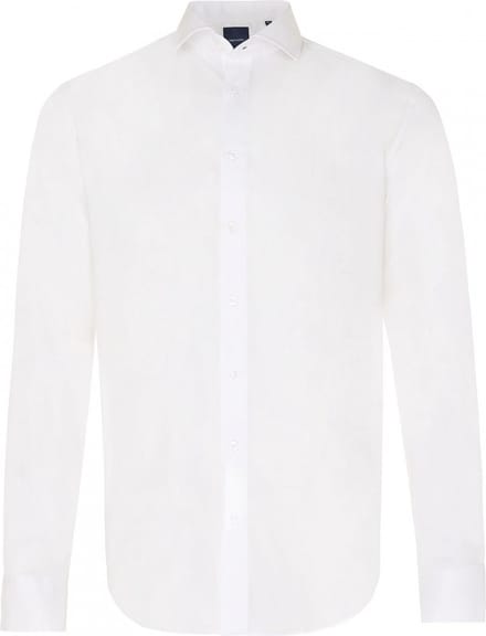 TRESANTI | NOAM I Basic stretch overhemd | wit | Size 46
