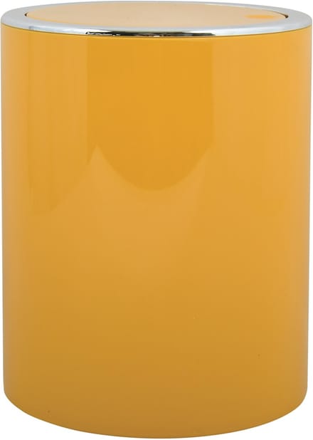 MSV Pedaalemmer 6L - KAMAKA - Prullenbak Badkamer - ABS - Geel
