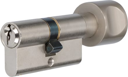 S2 veiligheidscilinder S6 K45/45 SKG 2, knopcilinder (verschillend sluitend)