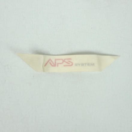 Sticker APS System voorspatbord voor scooter Peugeot 125 SV 725198AR Nieuw