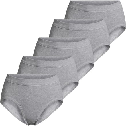 ESGE Dames hipster slip 5 pack Basic - à fines côtes