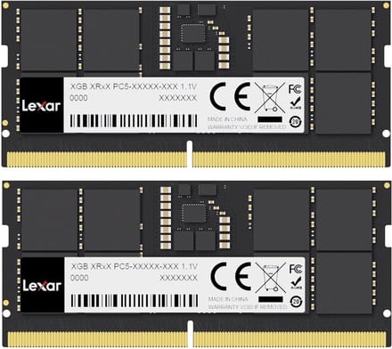 Lexar LD5S16G56C46ST-BGD - DDR5 - 32GB: 2 x16 GB - SODIMM - 5600 MHz
