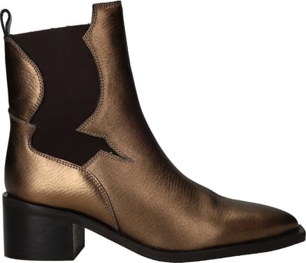 IQONIC Enkellaarsjes - Dames - Goud - Maat:39