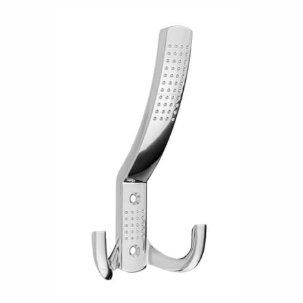 Gamet - Tripel Hanger - Chromen Afwerking - Minimalistisch - Zink-Aluminium