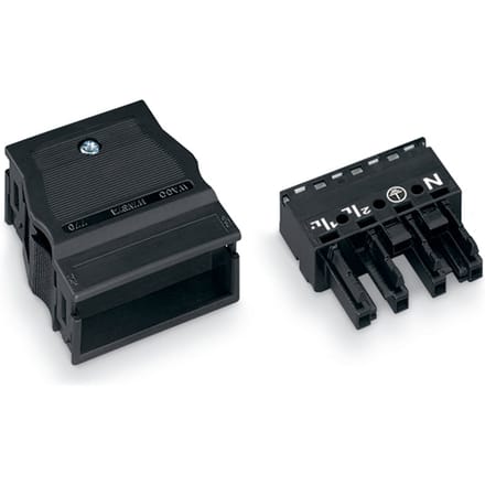 Wago Winsta Midi 4-Pool Vrouwelijke Connector Met Trekontlasting - 770-104