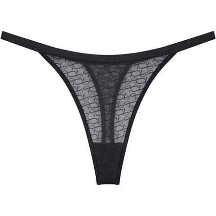 Triumph Signature Sheer String Dames Onderbroek - Zwart - Maat 42