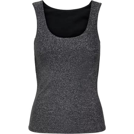 ONLYONLEA GLITTER S/L 2-WAYS TOP JRS DamesTop