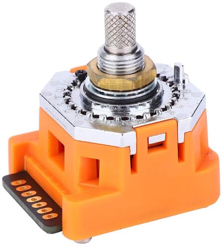 Dailygoody - 12 Posities Rotary Switch voor Digitale Codering - NDN-01N Band Switch - Hoofdschakelaar - Elektronica - Schakelcomponenten - Ideaal voor