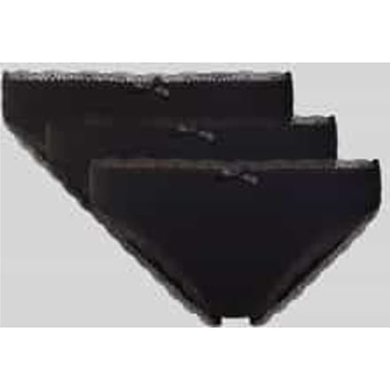 Slip met strikdetail in een set van 3 stuks