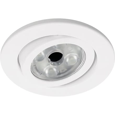 Plafondinbouwlamp Indeluz lighting Kos Adjustable Round GU10