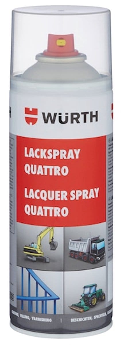 Wurth - Lakspray quattro - laksprayquattro inhoud 400 ml