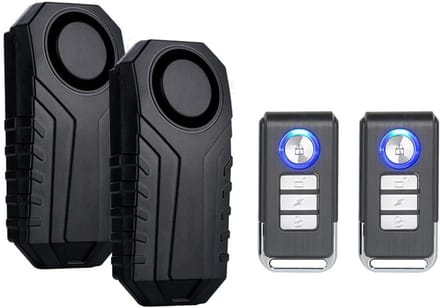 Draadloze Fiets Anti-Diefstal Alarm met Bewegingssensor en Afstandsbediening - 113dB Waterdicht