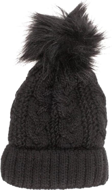 Out of the Blue - muts - beanie - damesmuts gevoerd - winter - zwart