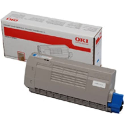 OKI 44318607 toner cartridge cyaan (origineel)
