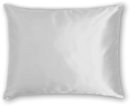 Zijden Kussensloop Midnight Silver - 22MM - Silk Heaven - 60x70cm / Hotelsluiting
