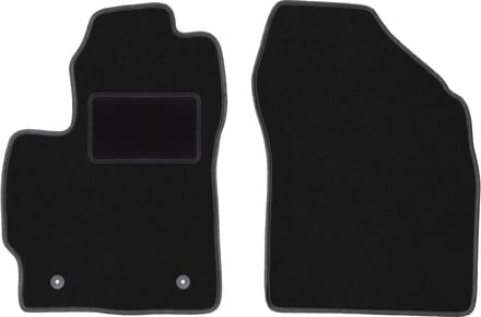 Voormatten zwart voor: Toyota Corolla E14 / E15 sedan (2007-2012)