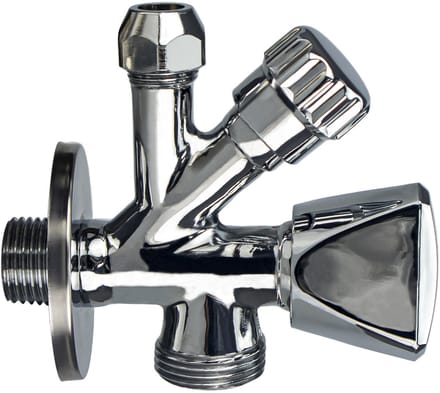 Plumb Combinatie kraantje 1/2 x 3/4 x 10mm