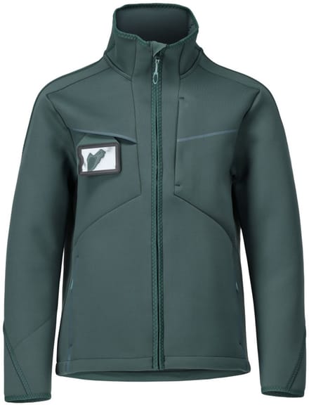 Mascot Customized Softshell jas 22085-662 - Bosgroen - 4XL