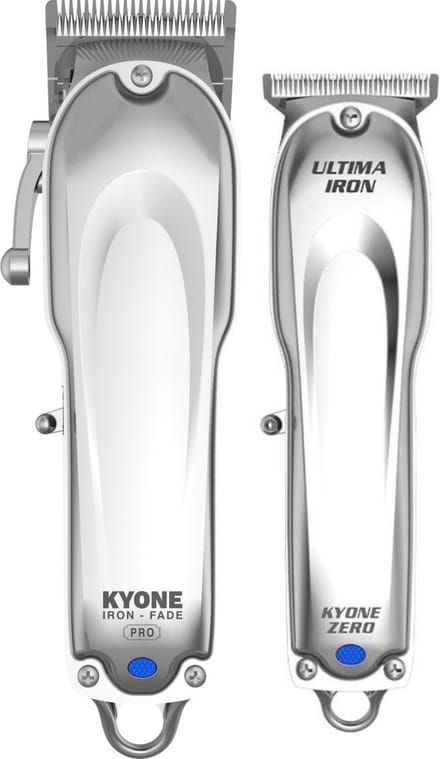Kyone Ultima Iron Fade Pro Tondeuse + Gratis Ultima Iron Zero Trimmer