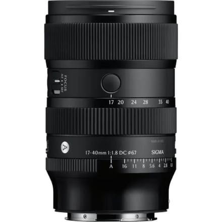 Sigma 17-40mm f/1.8 DC Art Canon RF-mount