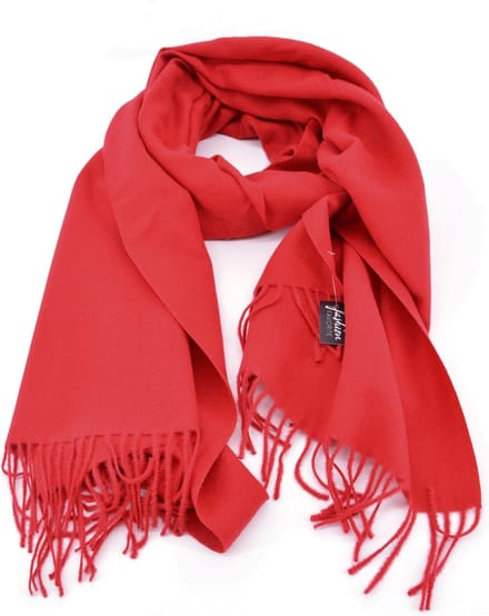 Flore Sjaal - Rood | 190 x 70 cm | Herfst/Winter | Polyester | Fashion Favorite
