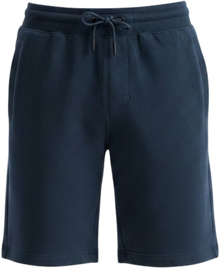 OMBRE Korte Broek - Regular Fit - Katoen - Effen Marine S