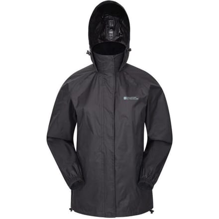 Mountain Warehouse Pakka Waterdichte Jas voor kinderen/Kinderen (Zwart)