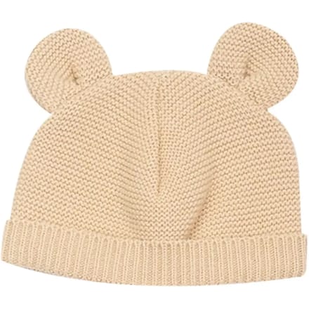 Baby beanie met oren van breiwerk Trois Kilos Sept