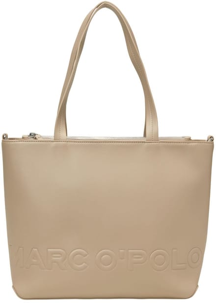 Marc O'Polo Schoudertas Valda Shopper Summer Sand Taupe