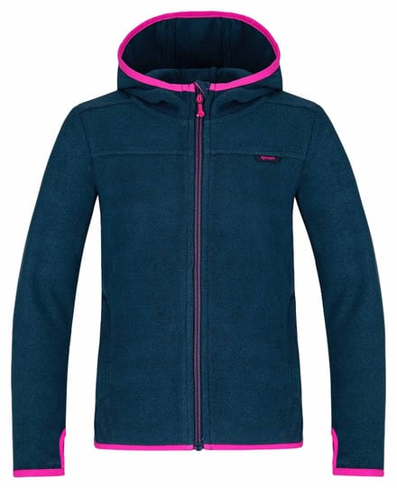 Kinderhoodie Loap Qwaro Blauw - 128