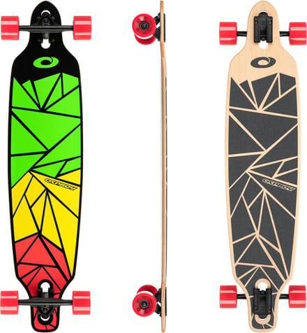 Osprey Shapes 39" Twin Tip Longboard - Drop-Through Trucks - ABEC 9