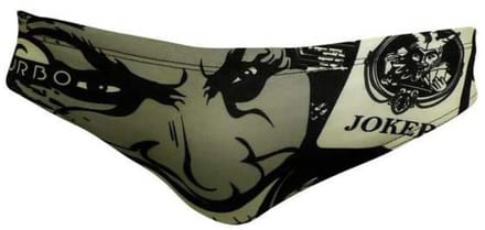 Turbo New Jocker Zwemslip Grijs L Man