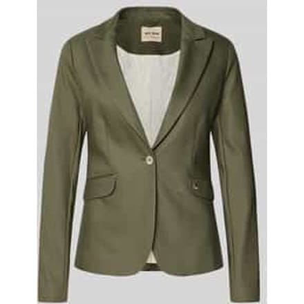 Slim fit blazer met klepzakken, model 'Blake Night'