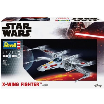 Revell Modelbouwpakket Ruimtevaart - 06779 Star Wars X-wing Fighter Plastic - 1:57 - Modelbouw