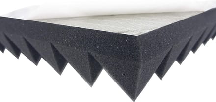 Zelfklevend Akoestisch Schuim Piramidevorm | Geluidsisolatie Panelen 100x49x5 cm