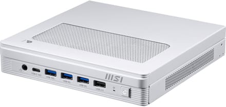 MSI PRO DP10 A14MG-006BEU PC's/werkstation Intel® Core™ i3 i3-14100 1,1L maat pc Mini PC barebone Wit