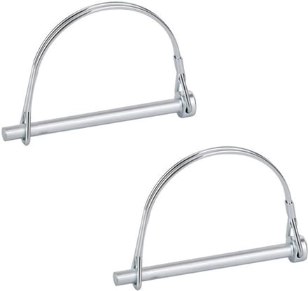 Allecto - Trailer Koppelpins - 2 Stuks - Veiligheidsslot