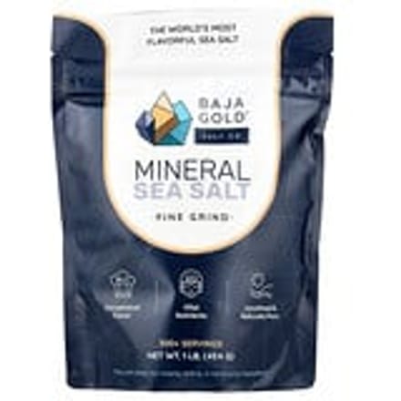 Baja Gold Mineral Sea Salt - Fine Grind - 454 gram