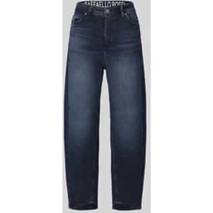 Barrel jeans van katoenmix model 'HANNI 7/8'