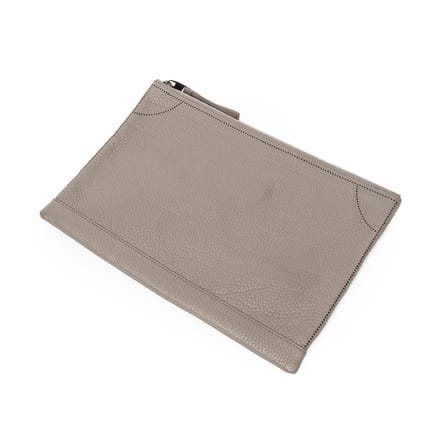 Blackout Zip Clutch  Handtas